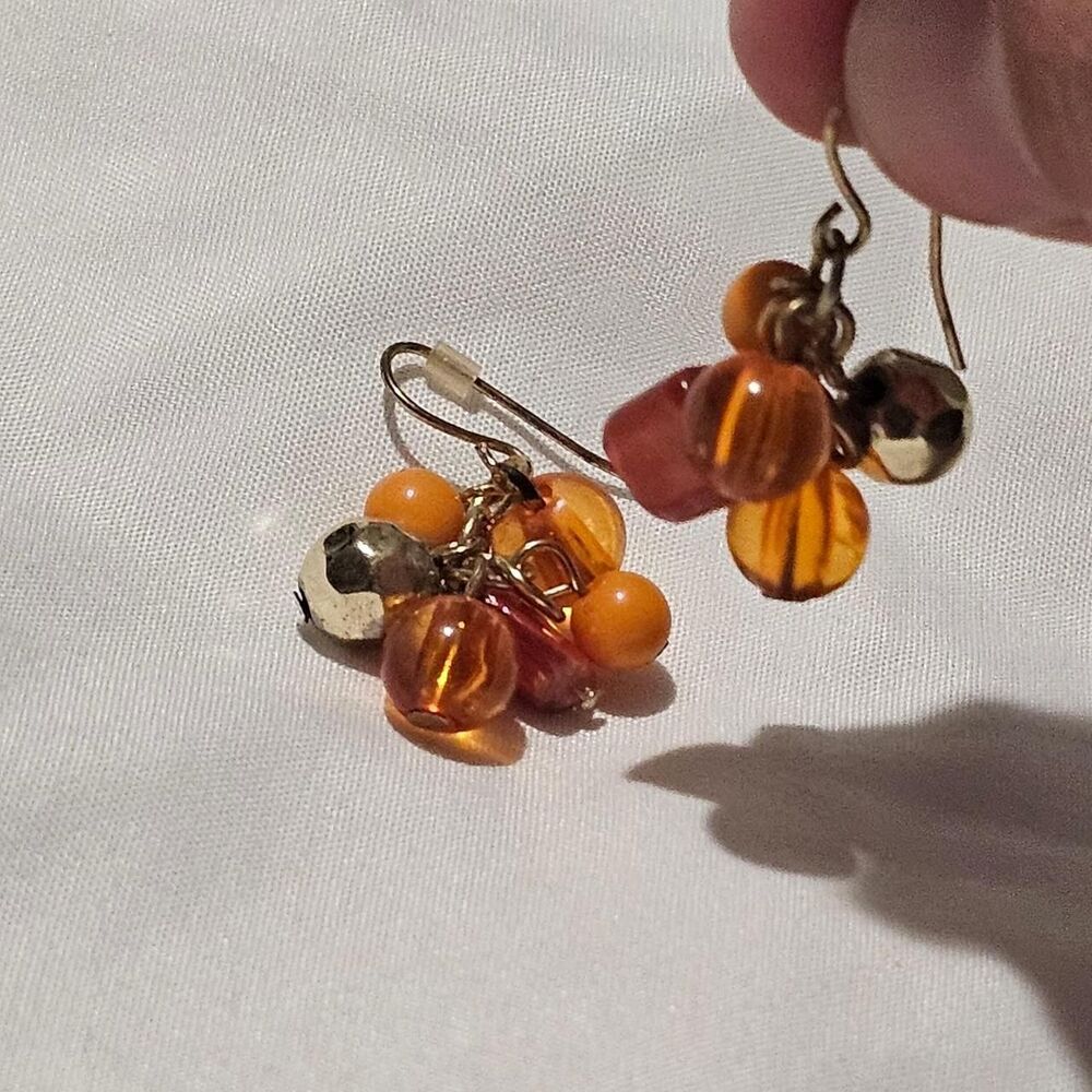 Unbranded Women's Orange and Gold Jewellery